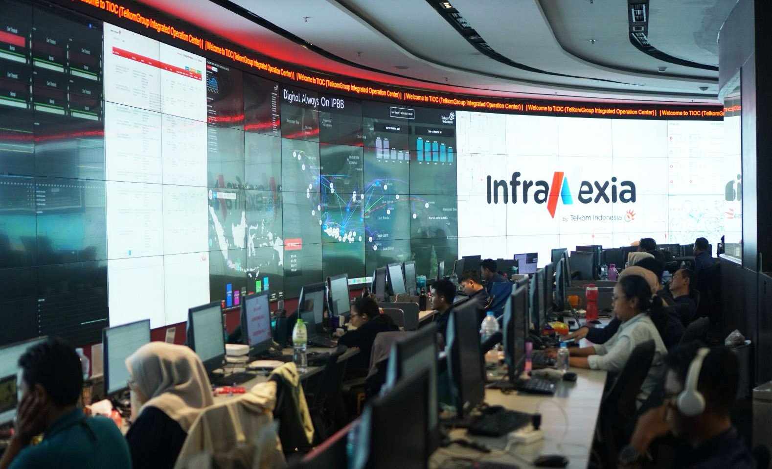 InfraNexia Jadi Pilar Utama Bisnis Wholesale Connectivity TelkomGroup