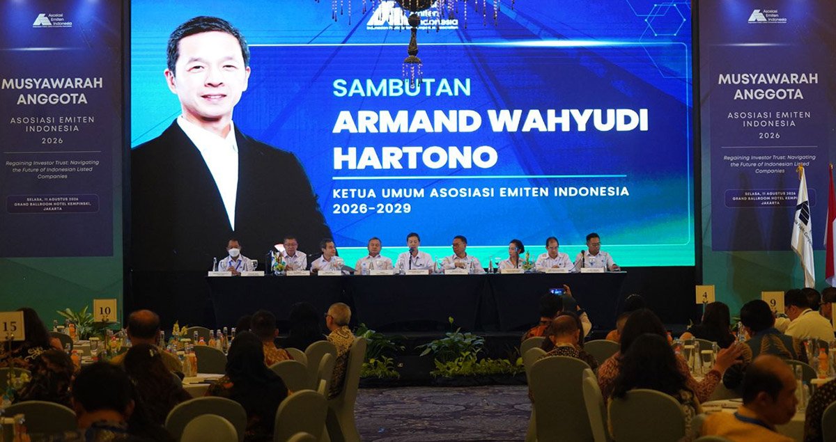 Armand W Hartono Kembali Terpilih Sebagai Ketua Umum Asosiasi Emiten Indonesia
