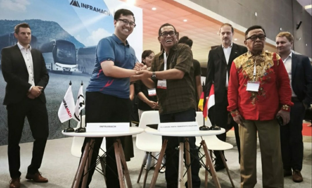 Inframach Pasok 8 Chassis MAN Baru Untuk Transportasi Armada Premium GHTS
