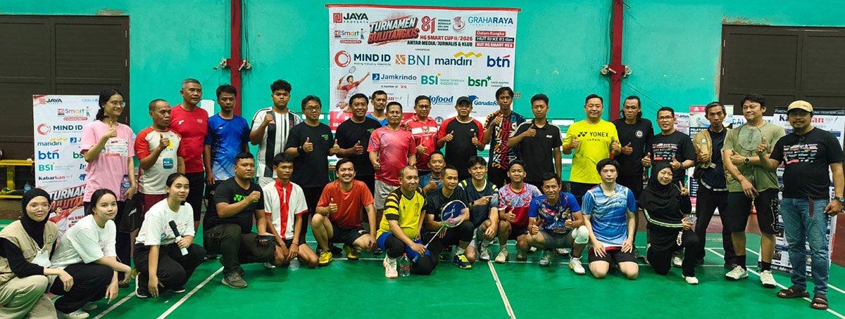 David – Erman Raih Emas Turnamen Bulu Tangkis HG Smart 2/2026