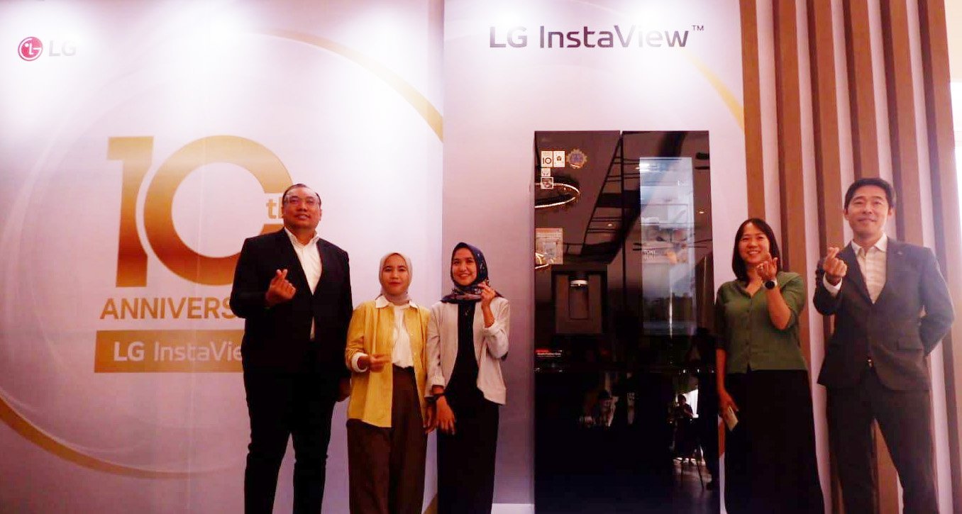 Selebrasi 10 Tahun Inovasi LG InstaView 