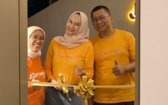 Homestay Semi Bohemian Tropis, Ezzu Homestay Garut Diresmikan