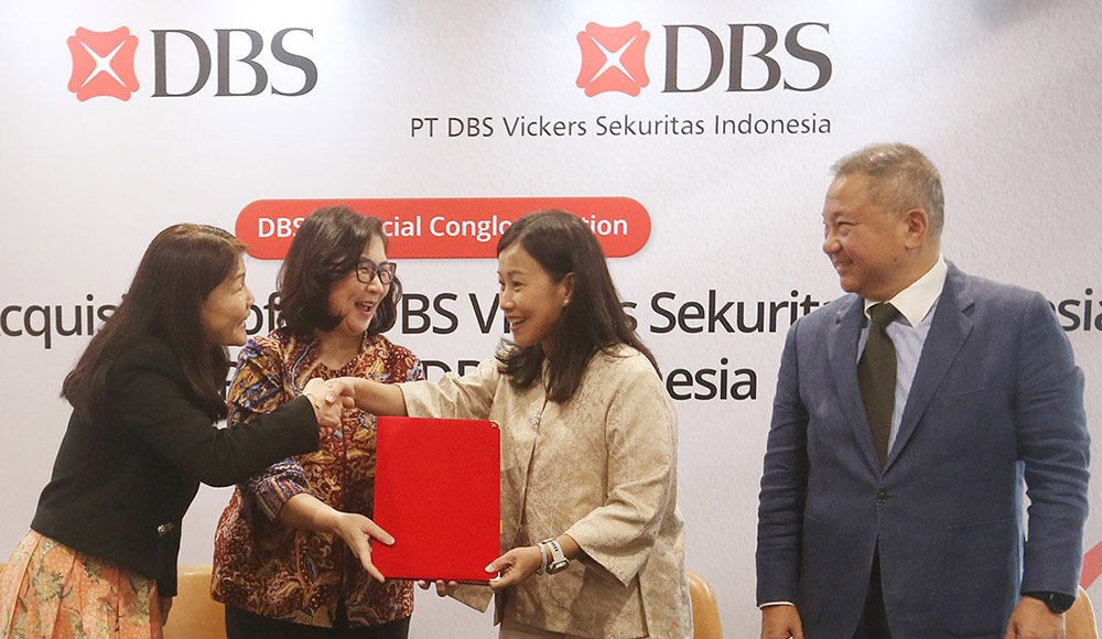 Bank DBS Indonesia Sebagai Pemegang Saham Pengendali DBS Vickers Sekuritas Indonesia