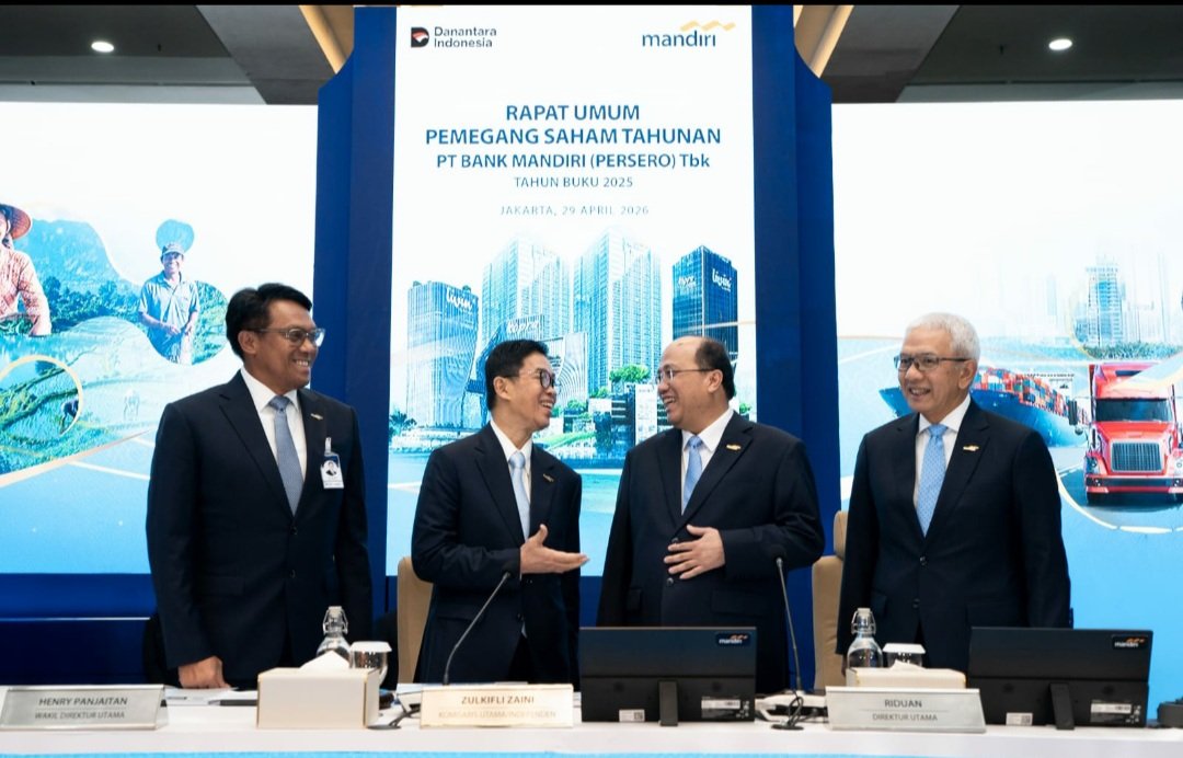 Ditopang Fundamental Solid, RUPST Bank Mandiri Setujui Pembagian Dividen Rp 44,47 Triliun