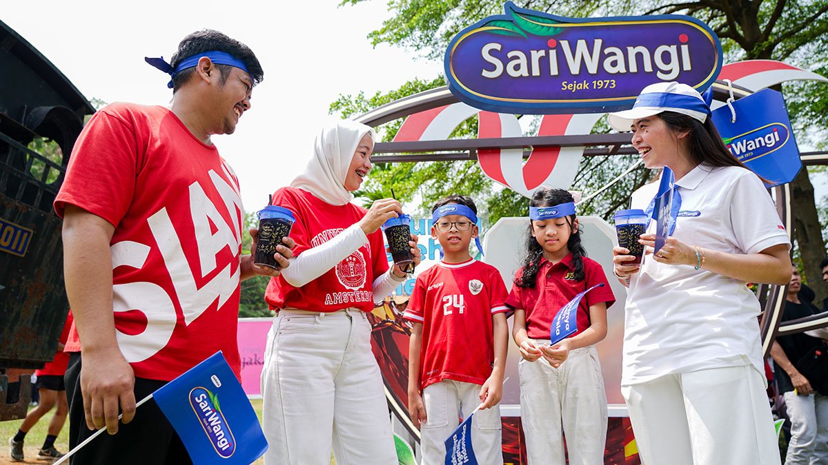 Teh SariWangi Rayakan HUT RI, Semarak  