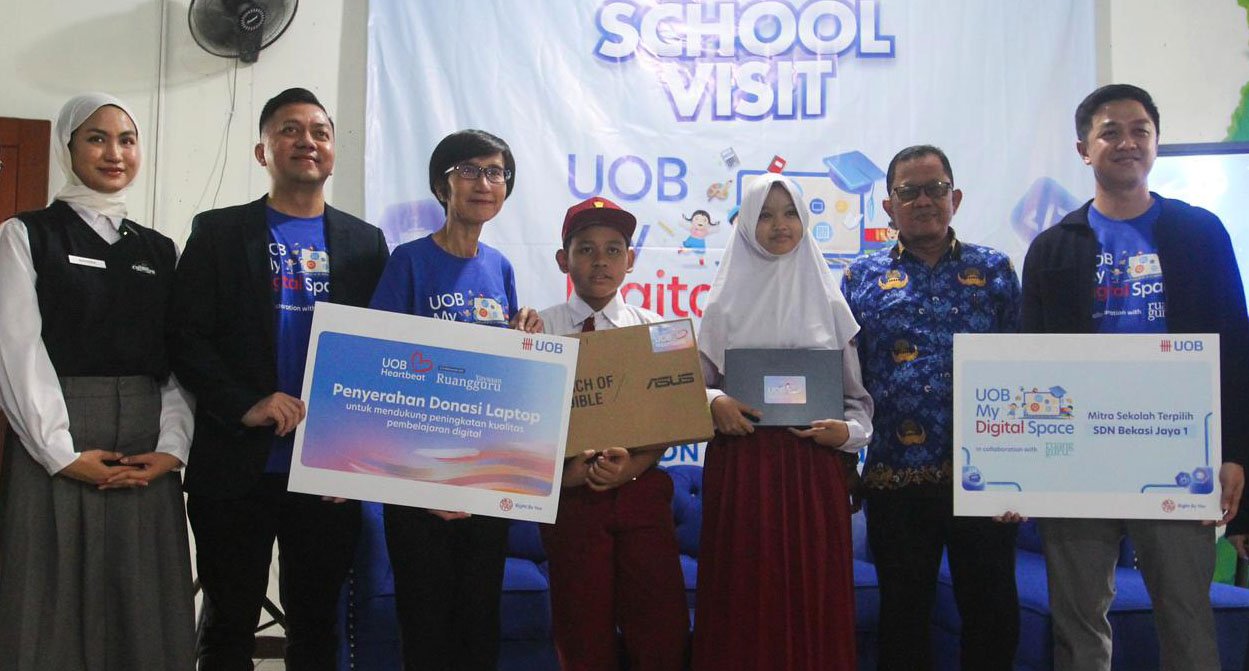 UOB My Digital Space, Donasikan Laptop dan Pembelajaran Digital
