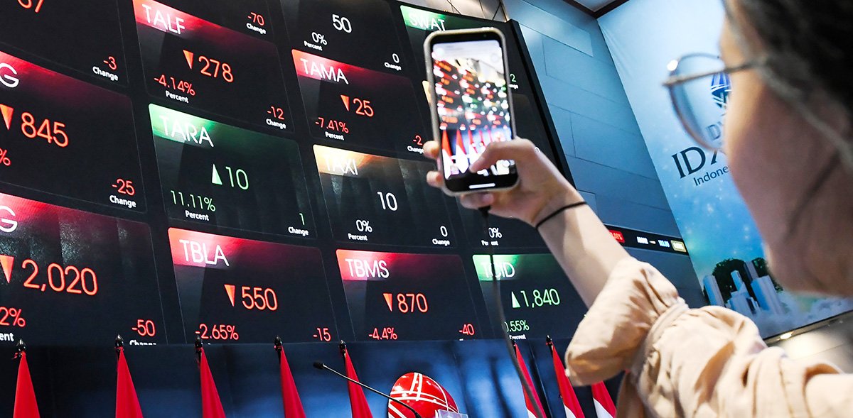 IHSG Kembali Terkoreksi, Ditutup Pada Level 6.441