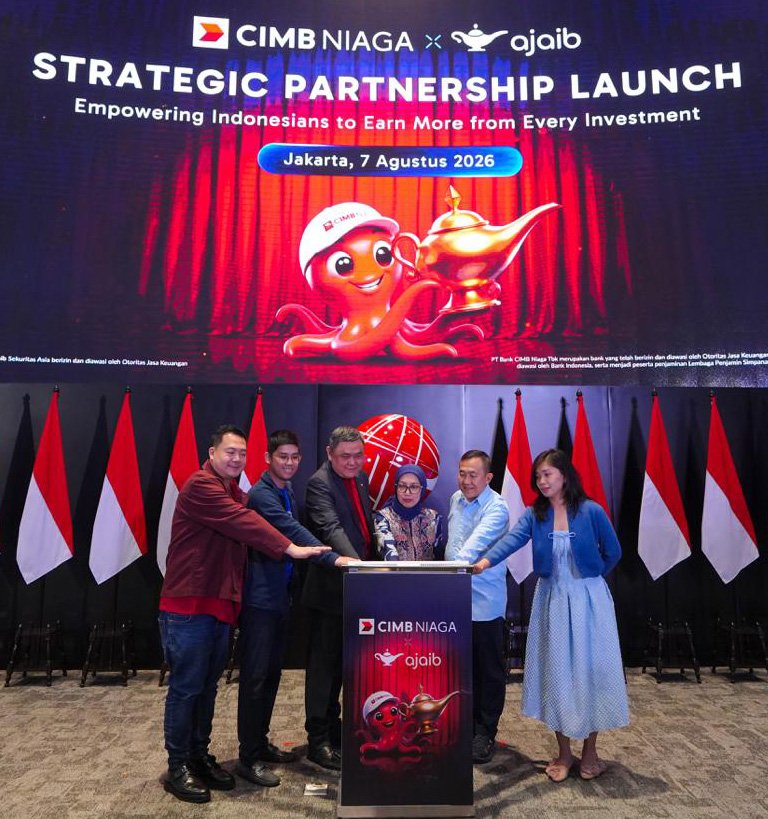 CIMB Niaga Gandeng Ajaib, Perluas Akses Investasi Digital bagi Nasabah