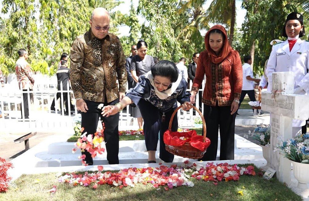  Kenang Jasa Pejuang Integrasi Timor Timur, Megawati Ziarah ke TMP Seroja Timor Leste