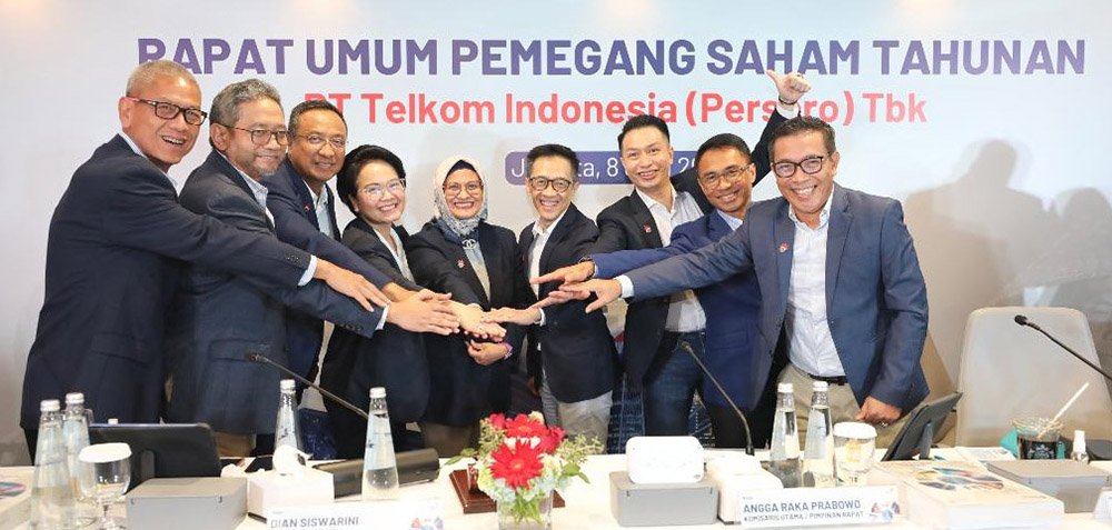  RUPST Telkom, Bagikan Dividen Rp 21,9 Triliun