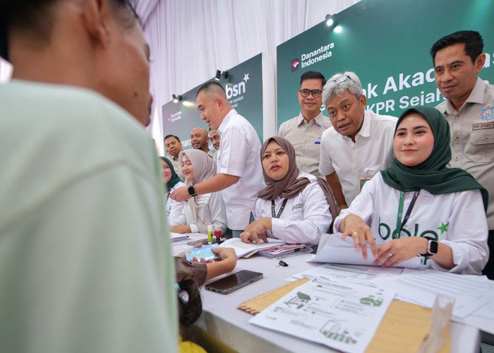  Gercep Dukung Program Rumah Rakyat, Bank BSN Akad Massal 6.000 Rumah 