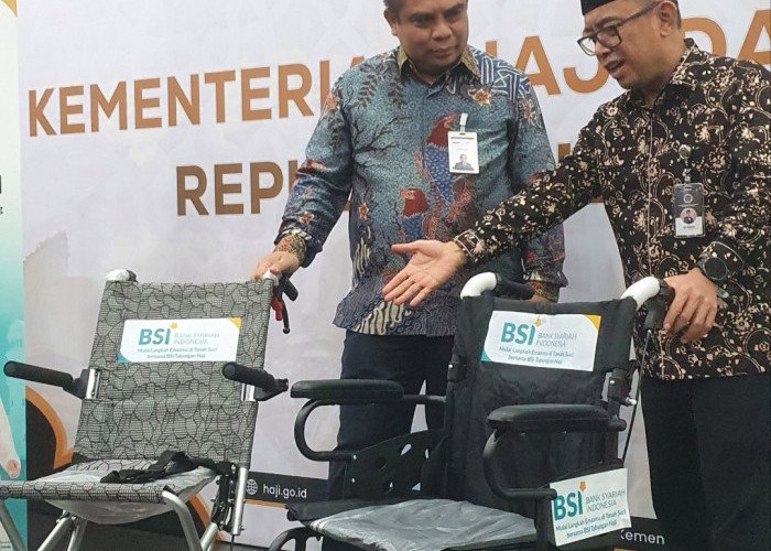 Support Kelancaran Puncak Haji, BSI Kirim 600 Kursi Roda ke Tanah Suci
