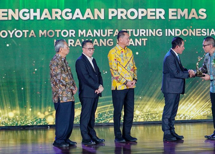 Pabrik Toyota Karawang 1 dan 2  Kembali Peroleh Peringkat Emas di PROPER 2026