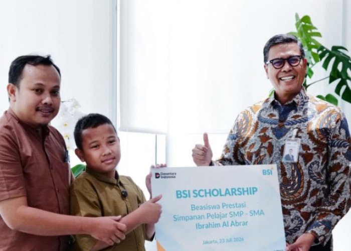  Bank BSI Berikan Beasiswa Dalam Rangka Hari Anak Nasional 2026