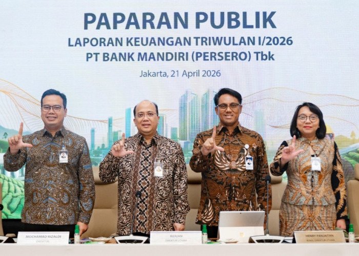 Bank Mandiri Catat Kinerja Solid di Triwulan I 2026