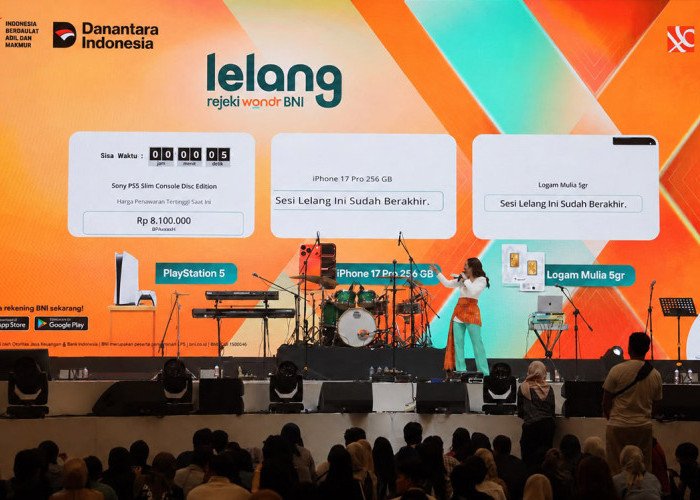  Masuk BNI wondrX Gratis, Bisa Ikut Lelang rejeki wondr BNI Setiap Hari
