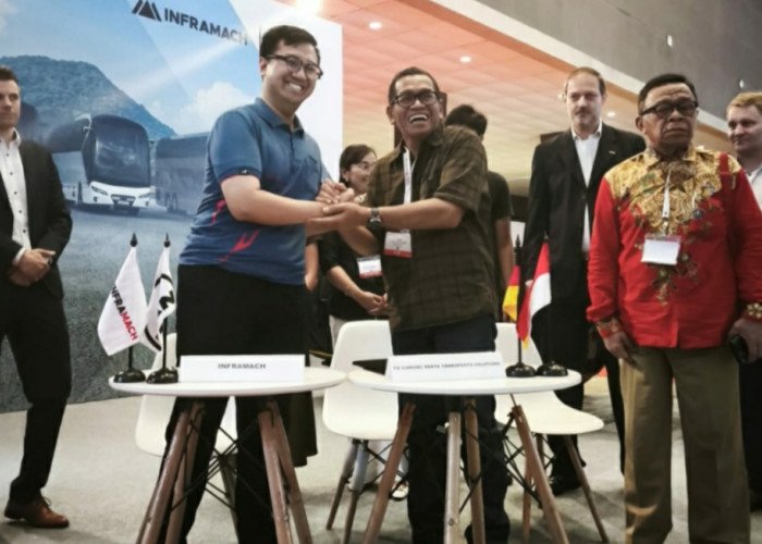 Inframach Pasok 8 Chassis MAN Baru Untuk Transportasi Armada Premium GHTS