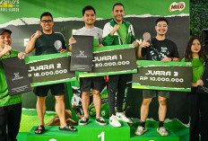 MILO’s Padel League, Tim Gonzo x Padelwell Raih Juara