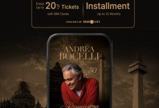 BNI Hadirkan Akses Eksklusif Menikmati Andrea Bocelli 