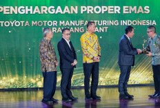Pabrik Toyota Karawang 1 dan 2  Kembali Peroleh Peringkat Emas di PROPER 2026