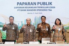 Bank Mandiri Catat Kinerja Solid di Triwulan I 2026